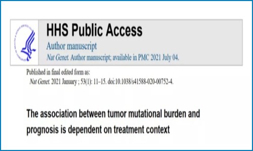 肿瘤免疫治疗疗效丨肿瘤突变负荷知多少