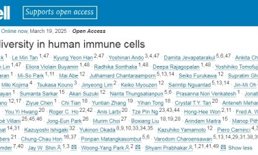 Cell | 5 个国家，超 126 万个单细胞！国际团队绘制首个亚洲人群免疫细胞多样性图谱