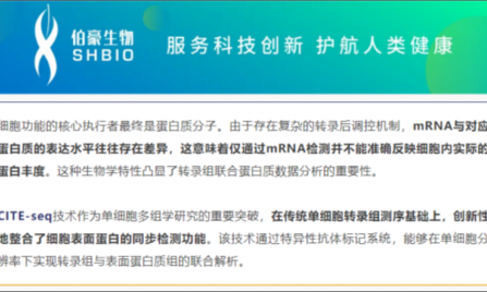 不仅可以攻克细胞亚群注释难题！单细胞转录组联合膜蛋白测序还可以……