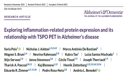 神经炎症 |Olink 蛋白组学助力绘制脑内炎症蛋白地图，锁定 AD 关键标志物