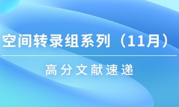 十一月高分文献速递 | 空间转录组系列