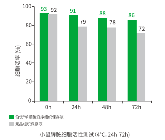小鼠脾脏细胞活性测试