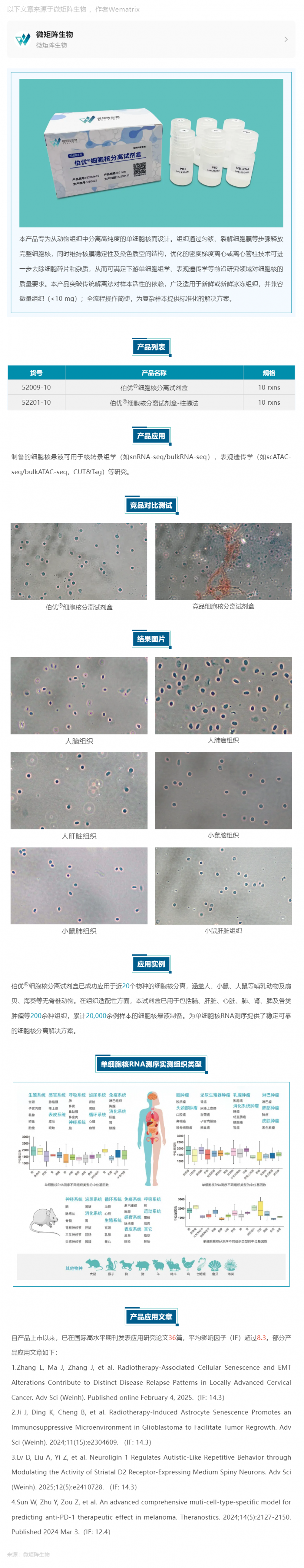 伯优®细胞核分离试剂盒